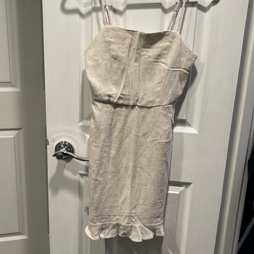 Forever 21 cream tank dress‎